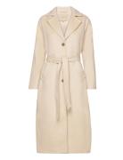 Sc-Madelon Outerwear Coats Winter Coats Beige Soyaconcept