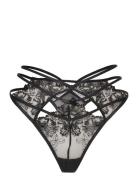 Michayla Hl String Stringtruse Undertøy Black Hunkemöller