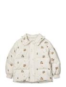 Anem Down Puffer Jacket Fôret Jakke White Liewood