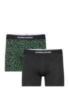 Premium Cotton Stretch Boxer 2P Boksershorts Black Björn Borg