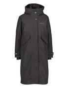 Mia Wns Parka L Outerwear Parka Coats Black Didriksons