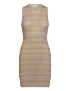 Zola Dress Kort Kjole Beige Ba&sh