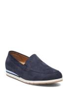 Sneaker Loafer Mokasiner Lave Sko Blue Gabor