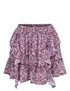 Nala Skirt Kort Skjørt Purple Once Untold