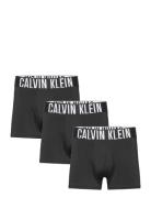 Trunk 3Pk Boksershorts Black Calvin Klein