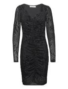 Dress Knelang Kjole Black Sofie Schnoor