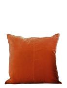 C/C 50X50 Cognac Velvet Home Textiles Cushions & Blankets Cushion Cove...