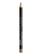 Slim Lip Pencil Cappuccino Lipliner Sminke Brown NYX Professional Make...