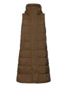 Yaslira Padded Vest S. Vests Padded Vests Khaki Green YAS