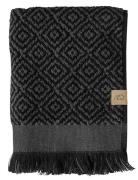 Morocco Towel Home Textiles Bathroom Textiles Towels Black Mette Ditme...