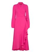 Lotuscras Dress Maxikjole Festkjole Pink Cras