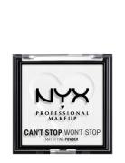 Can't Stop Won’t Stop Mattifying Powder Ansiktspudder Sminke NYX Profe...