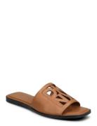 Jalila - Flat Sandal Flate Sandaler Brown DKNY