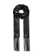 Beryl Sequins Scarf Accessories Scarves Lightweight Scarves Black Beck...