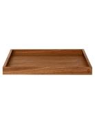 Unity Træbakke Home Decoration Decorative Platters Brown AYTM