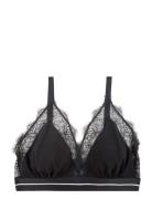 Love Lace Lingerie Bras & Tops Soft Bras Bralette Black Love Stories