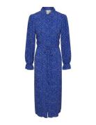 Yasmalvina Ls Long Shirt Dress - Pb Dresses Shirt Dresses Blue YAS