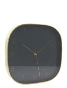 Vægur, Hdshape, Mørkegrå Home Decoration Watches Wall Clocks Grey Hous...