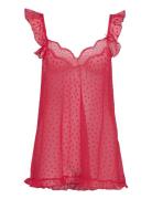 Cuore Nightdress Pyjama Bodies Slip Red Etam