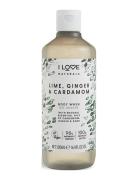 I Love Naturals Body Wash Lime, Ginger & Cardamon 500Ml Dusjkrem Nude ...