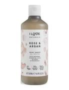 I Love Naturals Body Wash Rose & Argan 500Ml Dusjkrem Nude I LOVE