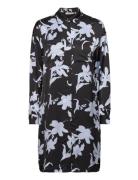 Mschirida Shirt Dress Aop Dresses Shirt Dresses Black MSCH Copenhagen