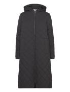 Slfnory Quilted Jacket B Vattert Jakke Black Selected Femme