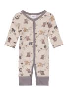 Nbmwillu Wool Ls Suit Pre Xxiii Langermet Bodysuit Cream Name It