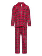 Pajama Flannel Yd Check Pyjamas Sett Red Lindex