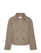 Vmzoa Trenchcoat Girl Tynn Jakke Skalljakke Beige Vero Moda Girl