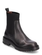 Boots - Flat Shoes Chelsea Boots Black ANGULUS