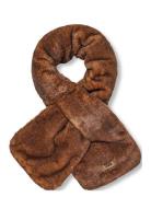 W Ffur Pull Thru Sca Accessories Scarves Winter Scarves Brown UGG