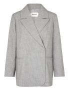 Heartmd Blazer Blazers Single Breasted Blazers Grey Modström