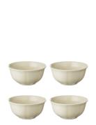 Søholm Solvej Bowl 4 Pcs Home Tableware Bowls Breakfast Bowls Yellow A...