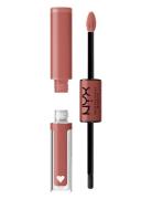 Shine Loud Pro Pigment Lip Shine Lipgloss Sminke Pink NYX Professional...