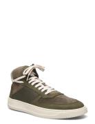 Legacy Mid - Army Mix Høye Sneakers Khaki Green Garment Project