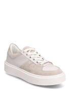 Away W Leather Shoe Lave Sneakers Beige Sneaky Steve