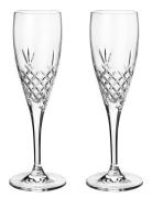 Crispy Celebration - 2 Pcs Home Tableware Glass Champagne Glass Nude F...