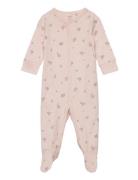 Pyjamas W Foot Pyjamas Sie Jumpsuit Pink Lindex