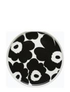 Unikko Plate Home Tableware Plates Small Plates Black Marimekko Home