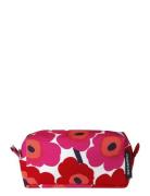 Tiise Mini Unikko Cosmetic Bag Toalettveske Red Marimekko Home