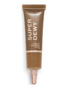 Revolution Superdewy Liquid Bronzer Medium To Tan Rouge Sminke Brown M...