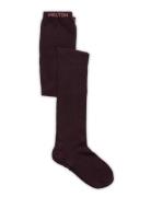 Cotton Socks - Anti-Slip Tøfler Innesko Purple Melton