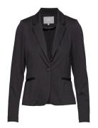 Rizetta Blazer Blazers Single Breasted Blazers Black B.young