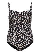 Milano Swimsuit Badedrakt Badetøy Black Missya