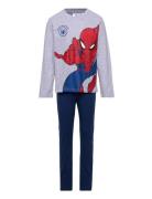 Pyjama Pyjamas Sett Blue Spider-man