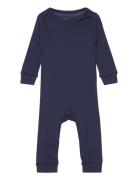 Melange Full Body Romper Langermet Bodysuit Navy Copenhagen Colors