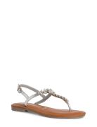 Women Sandals Flate Sandaler Silver Tamaris