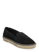 Biamaya Basic Espadrilles Suede Sandaler Espadrilles Lave Black Bianco