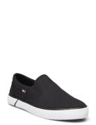 Vulc Canvas Slip-On Sneaker Sneakers Black Tommy Hilfiger